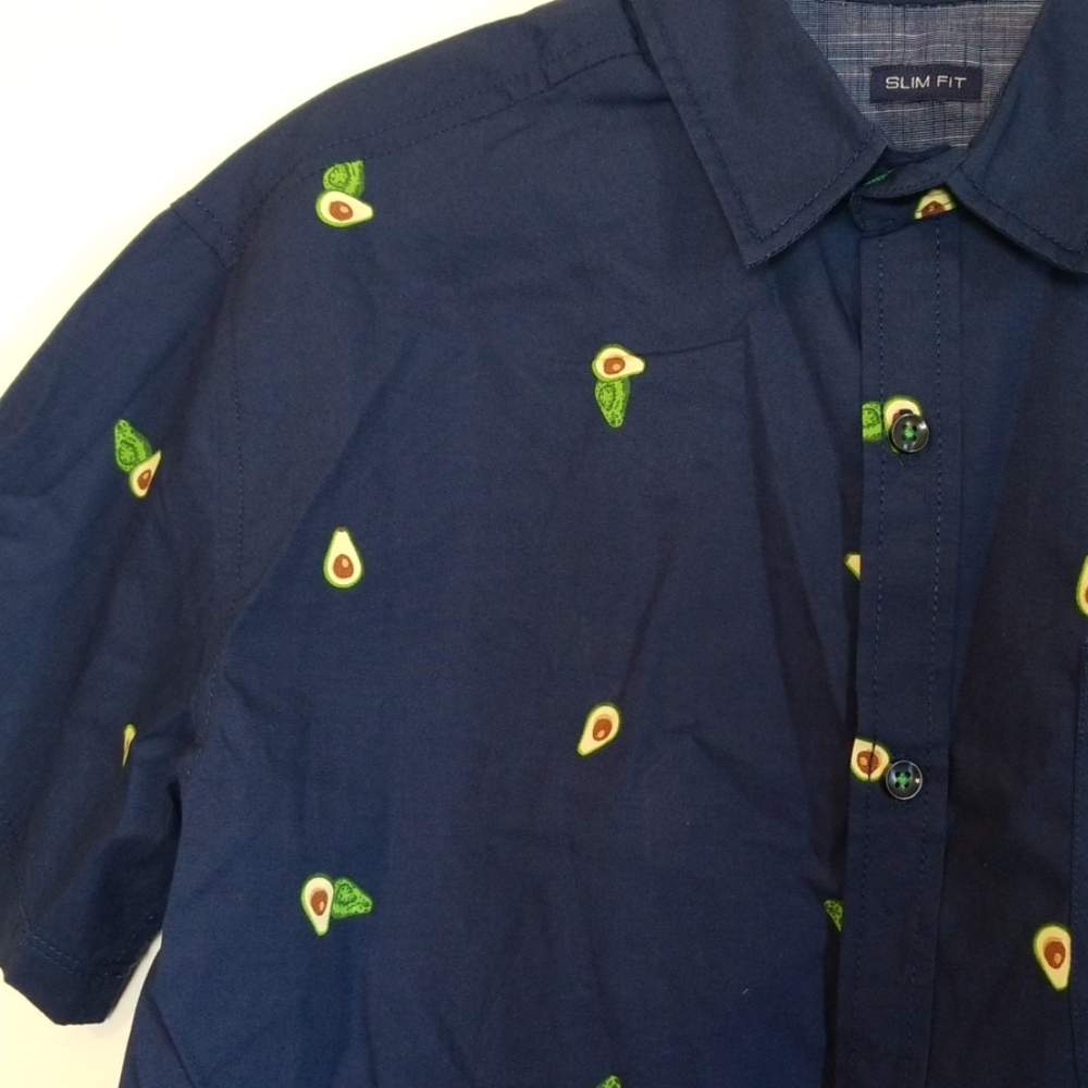 Drill Clothing Co Avocados Short Sleeve Shirt - Picture 2 of 6